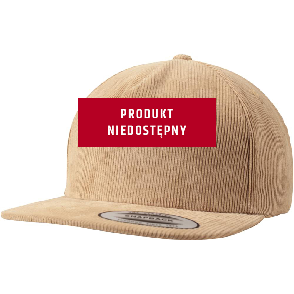 Czapka Snapback Premium ze sztruksu