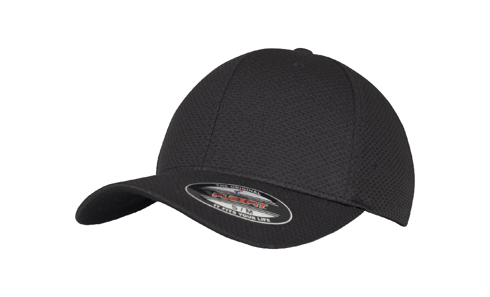 Black - Czapka Flexfit 6-panelowa Jersey Cap