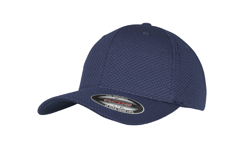 Navy - Czapka Flexfit 6-panelowa Jersey Cap