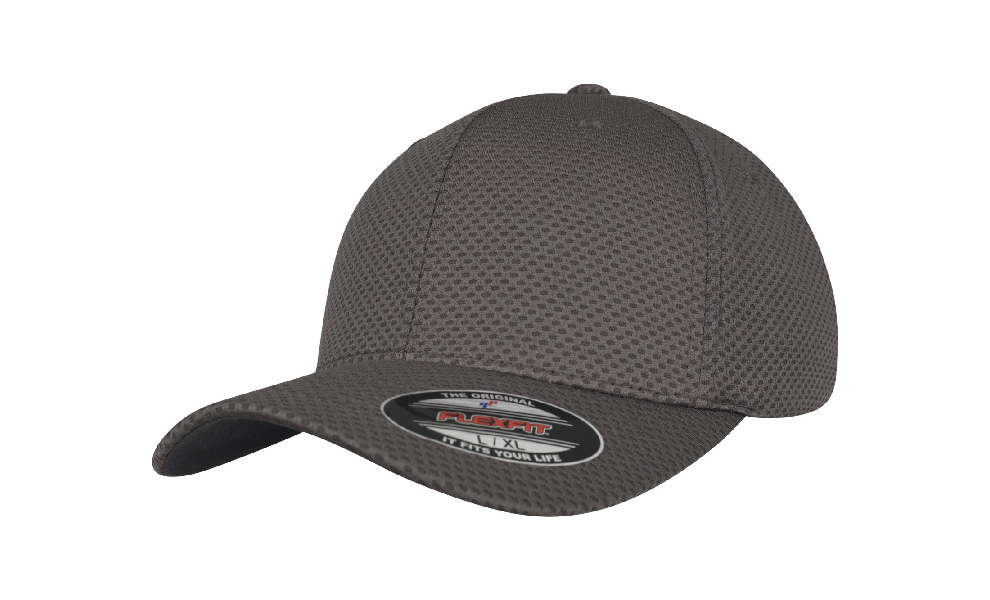 Dark Grey - Czapka Flexfit 6-panelowa Jersey Cap