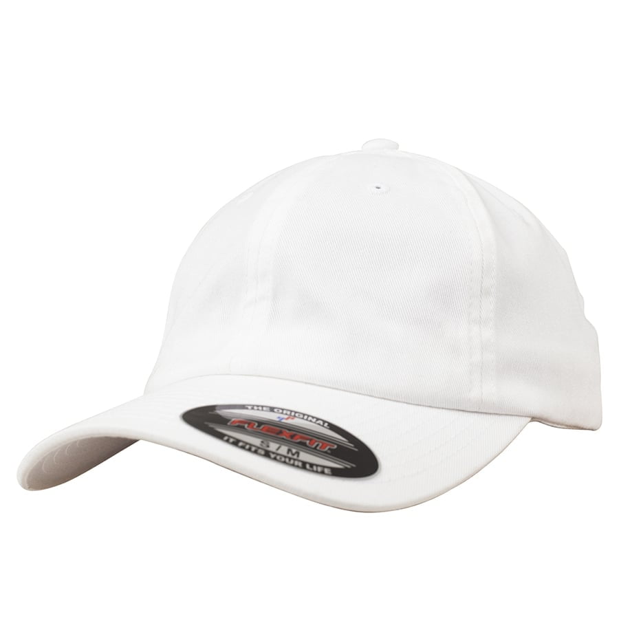 biała bawełniana czapka dad hat