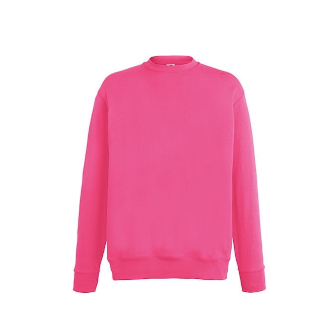 Fuchsia - Bluza Crewneck Lightweight Set-In