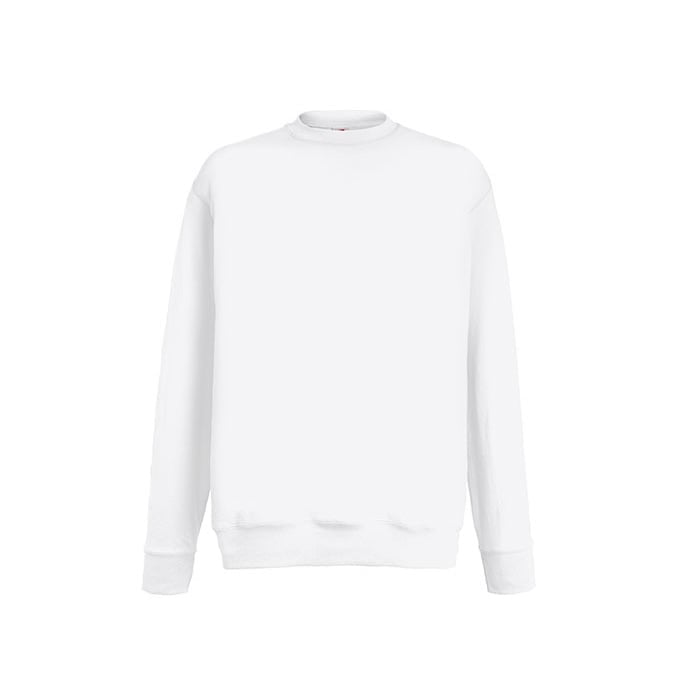 White - Bluza Crewneck Lightweight Set-In