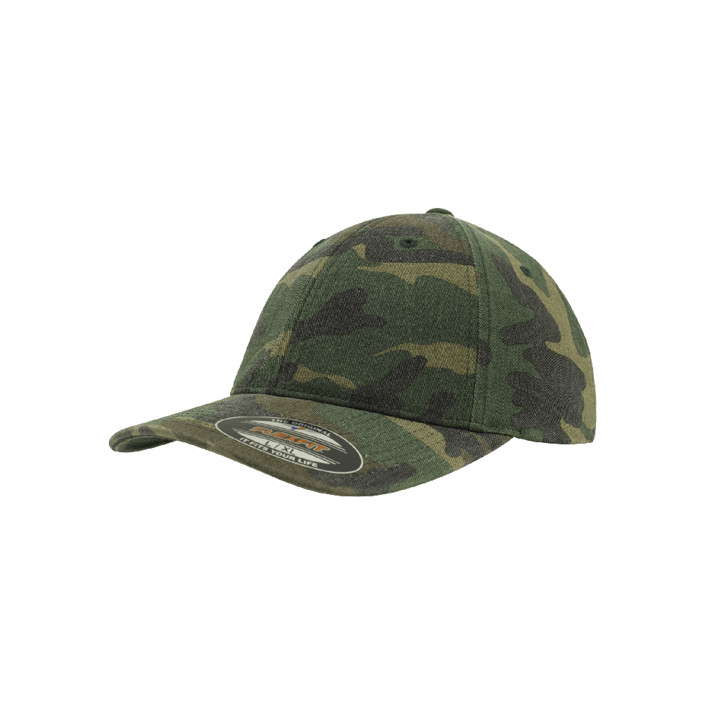 Czapka Flexfit Washed Camo