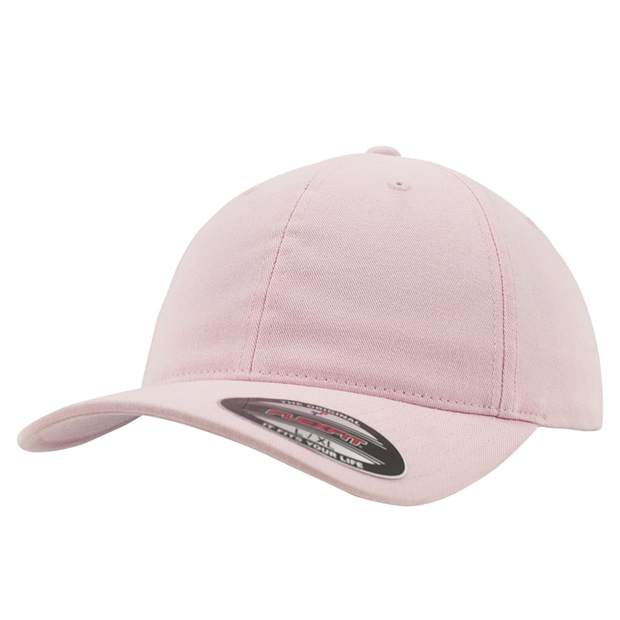 różowa dad hat flexfit 6997