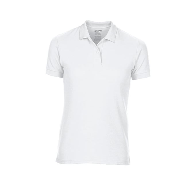 White - Damska koszulka polo DryBlend®