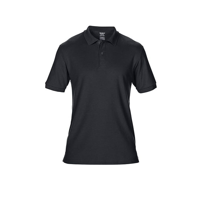 Black - Męska koszulka polo DryBlend®