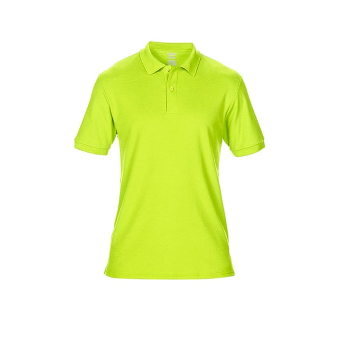 Safety Green - Męska koszulka polo DryBlend®