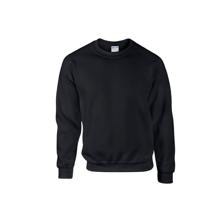 Black - Bluza Crewneck DryBlend®