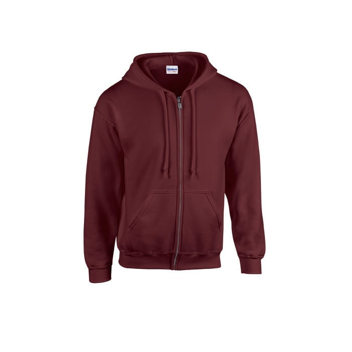 Maroon - Bluza z pełnym zamkiem Heavy Blend™