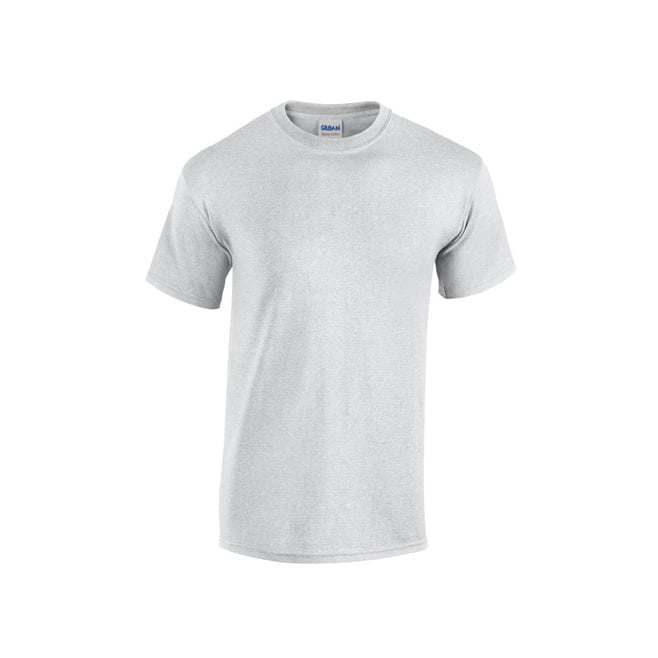 Prosta klasyczna szara koszulka Heavy Cotton Gildan 5000