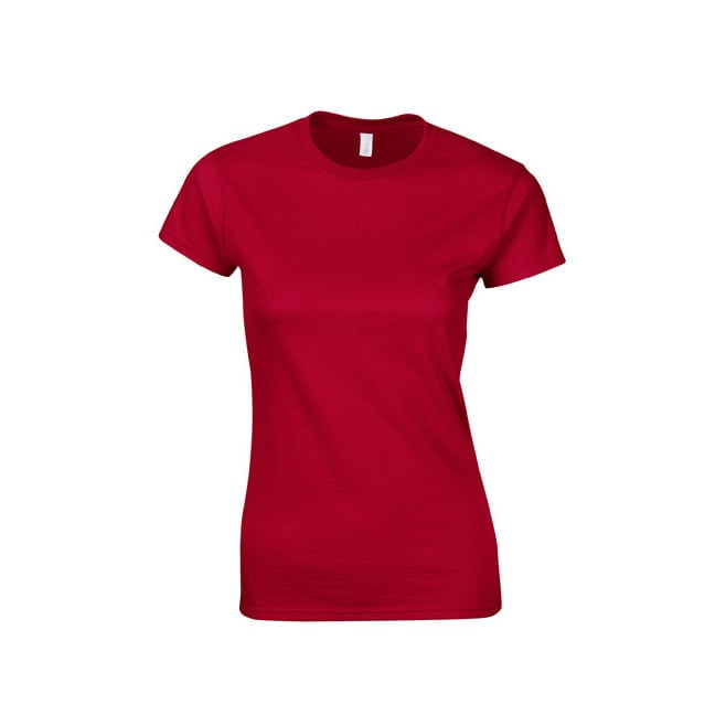 Cherry Red - Damska koszulka Softstyle®