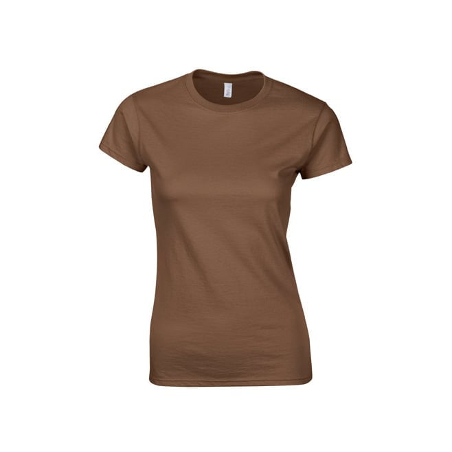 Chestnut - Damska koszulka Softstyle®
