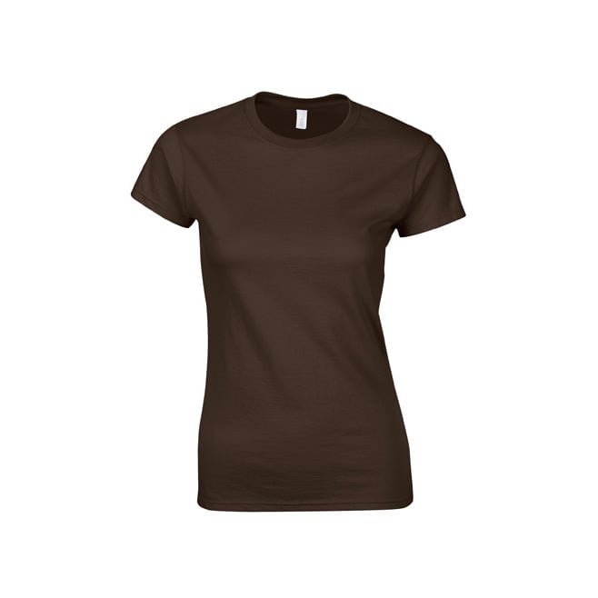 Dark Chocolate - Damska koszulka Softstyle®
