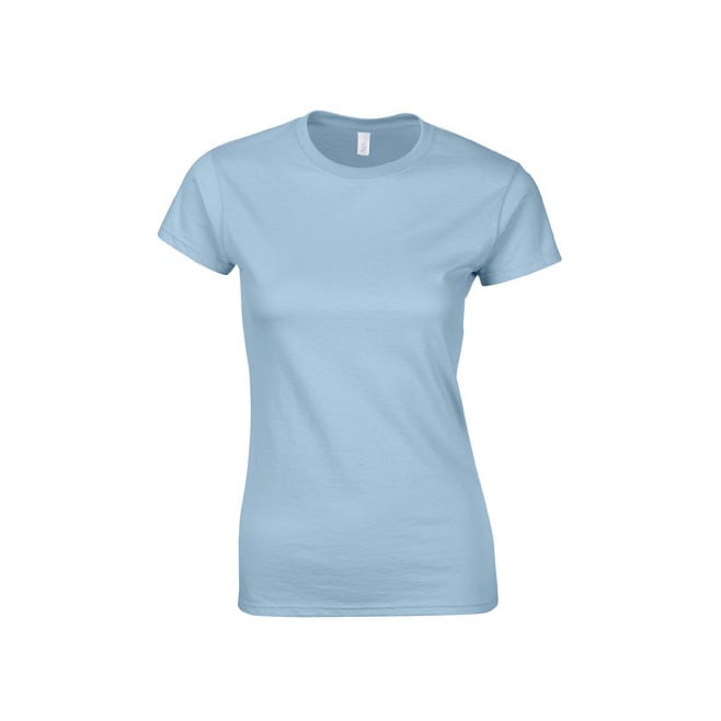 Light Blue - Damska koszulka Softstyle®