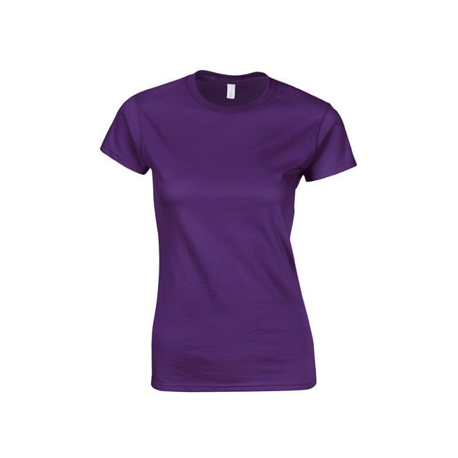 Purple - Damska koszulka Softstyle®
