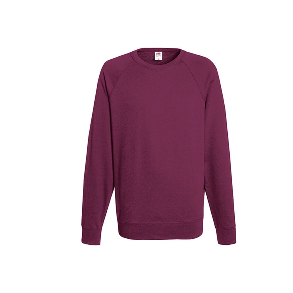 Burgundy - Męska bluza Raglan