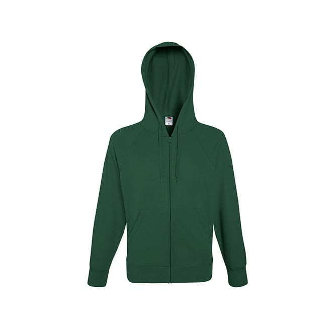 Bottle Green - Bluza z zamkiem Lightweight