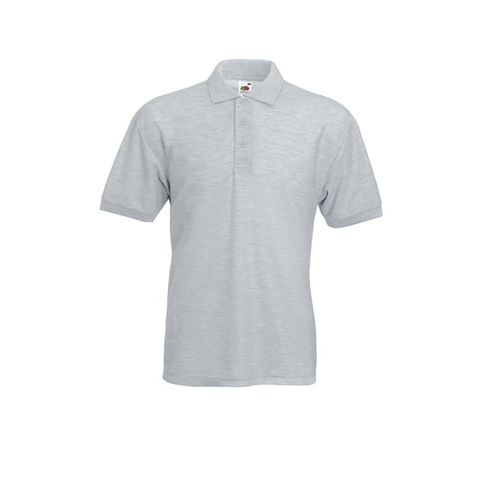 Heather Grey - Herren Poloshirt 65/35