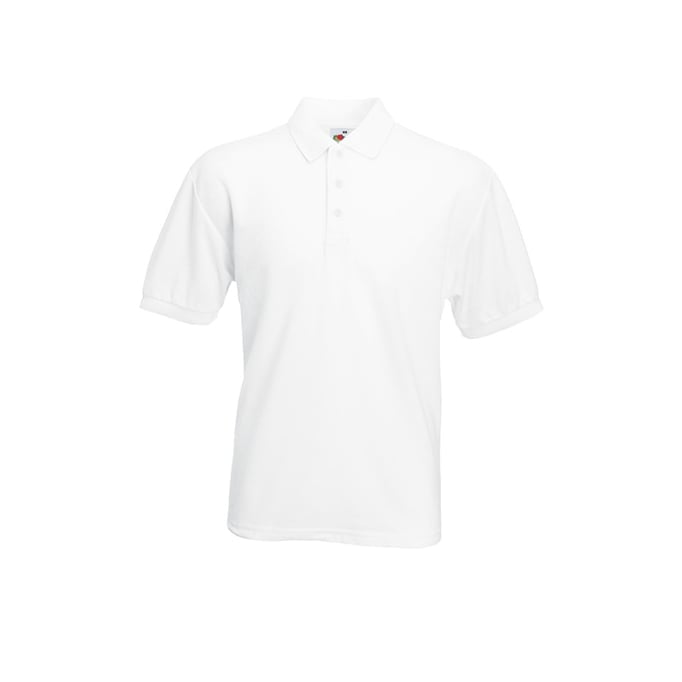 White - Herren Poloshirt 65/35