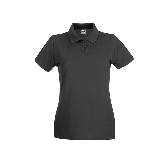 Light Graphite  - Damska koszulka polo Premium Lady-Fit