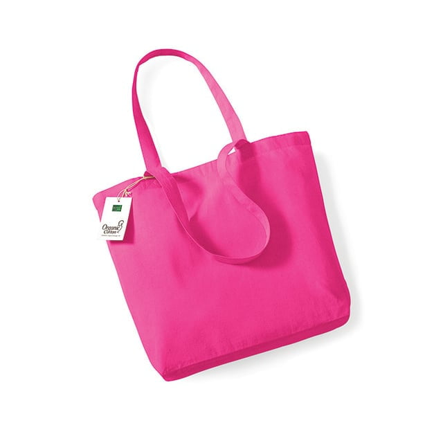 Fuchsia - Organic Cotton Shopper