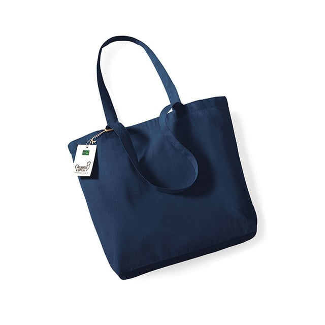 Navy - Organic Cotton Shopper