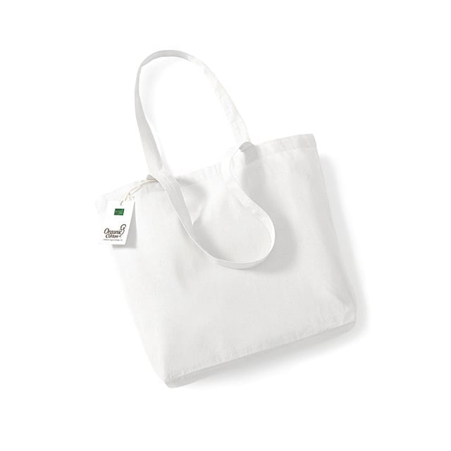 White - Organic Cotton Shopper