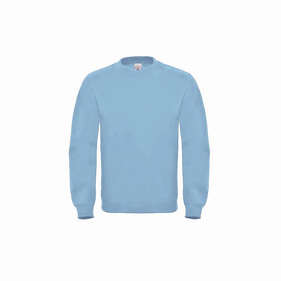 Light Blue - Sweatshirt Crewneck ID.002 Cotton Rich