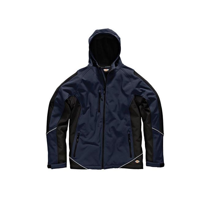 Navy - Two Tone Softshell Jacket