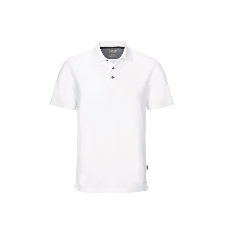 White - Męska koszulka polo Cotton Tec 814