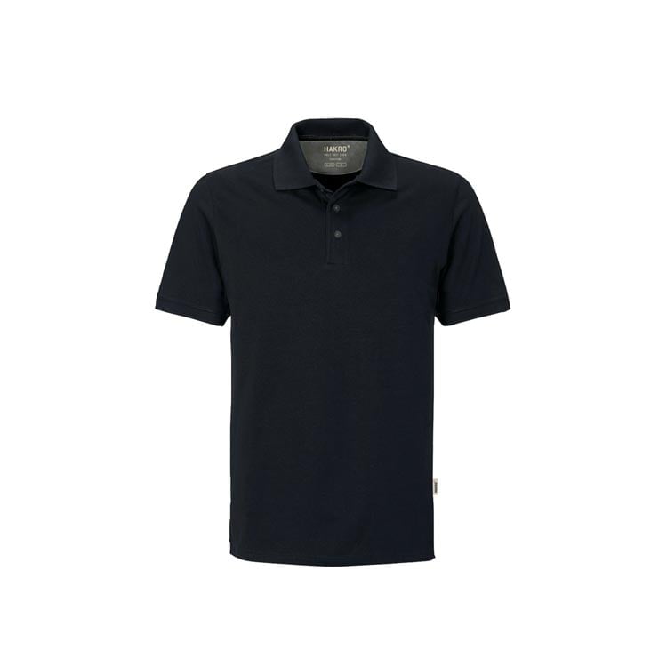 Black - Męska koszulka polo Cotton Tec 814