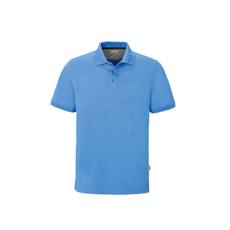 Malibu Blue - Męska koszulka polo Cotton Tec 814