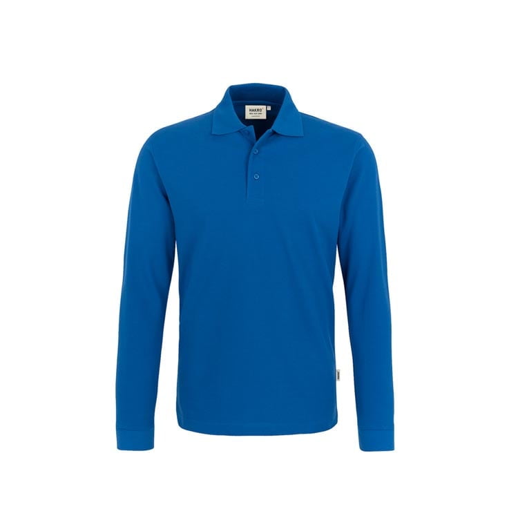 Royal Blue - Męska koszulka Polo Classic z długim rekawem 820