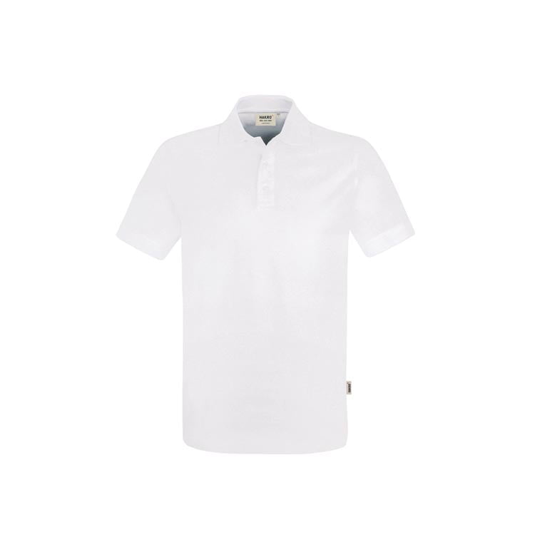 White - Koszulka polo unisex ze stretchem 822