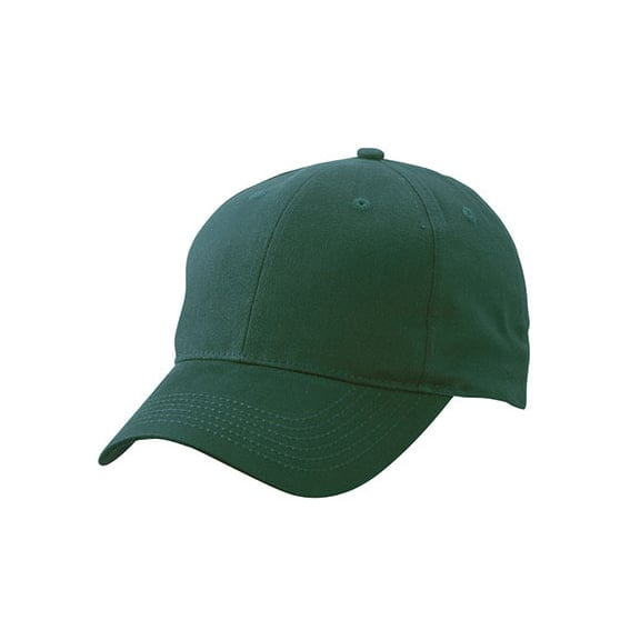 zielona czapka reklamowa z logo