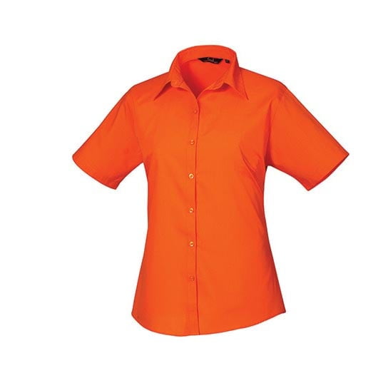 Orange - Damska bluzka Easy-Care