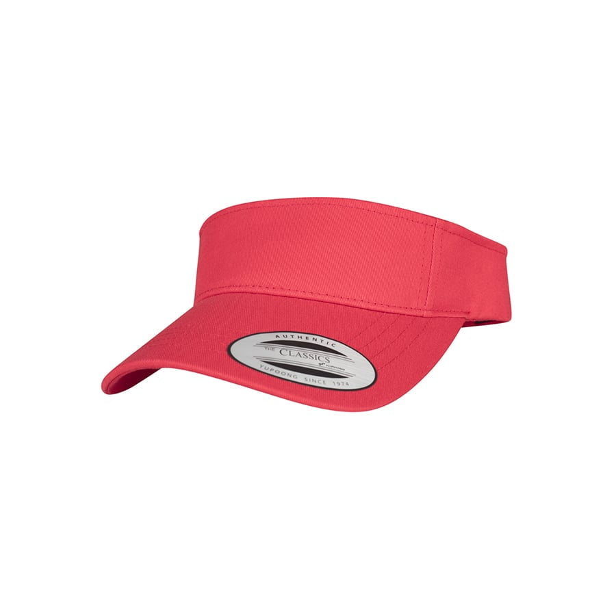 czerwony Flexfit 8888 Visor