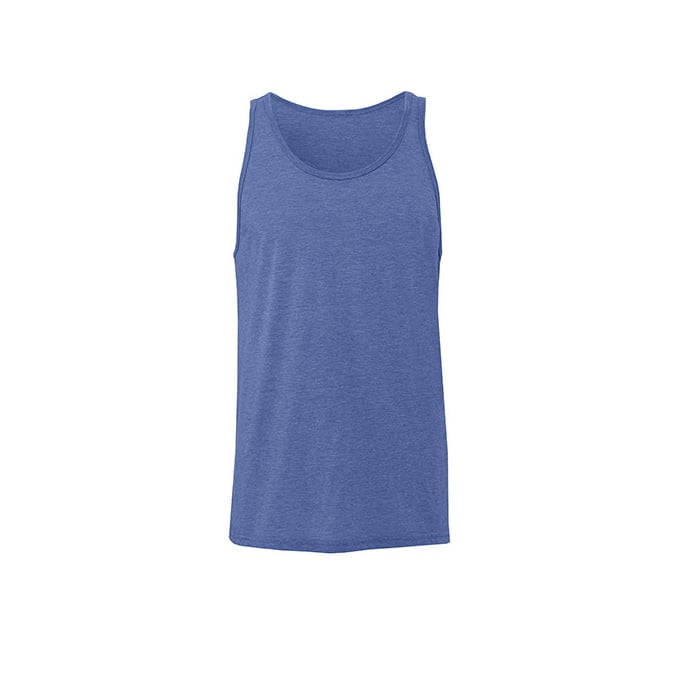 Blue Triblend (Heather) - Koszulka Tank Top 3480