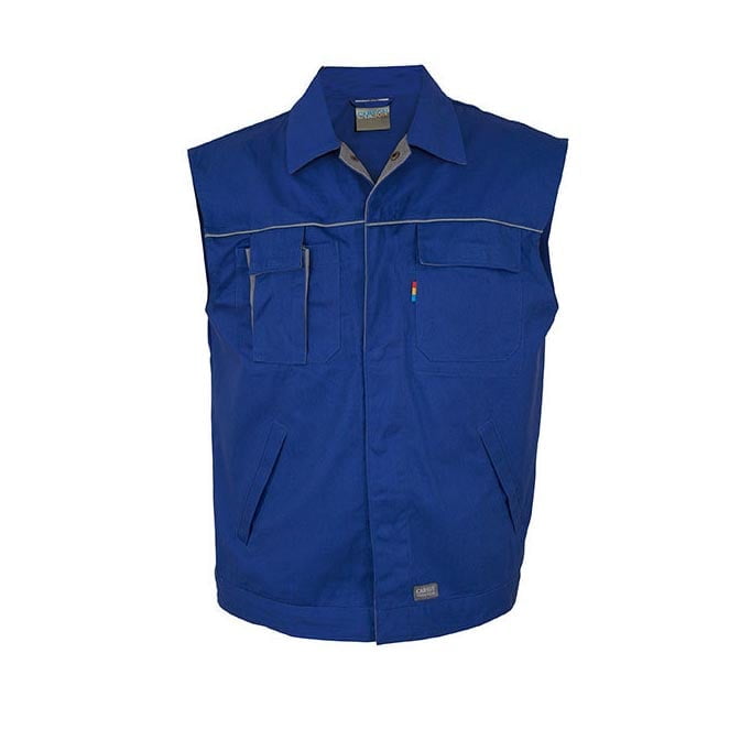 Contrast Work Vest