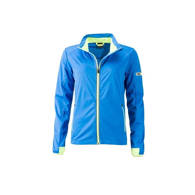 Bright Blue - Ladies` Sports Softshell Jacket