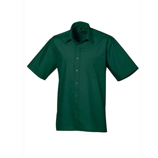 Bottle Green - Męska koszula Easy-Care