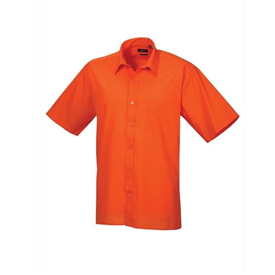 Orange - Męska koszula Easy-Care