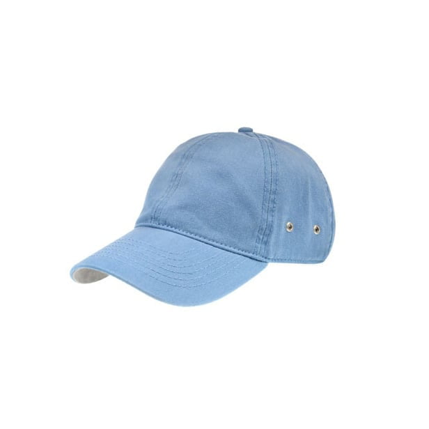 błękitna czapka action z nadrukiem