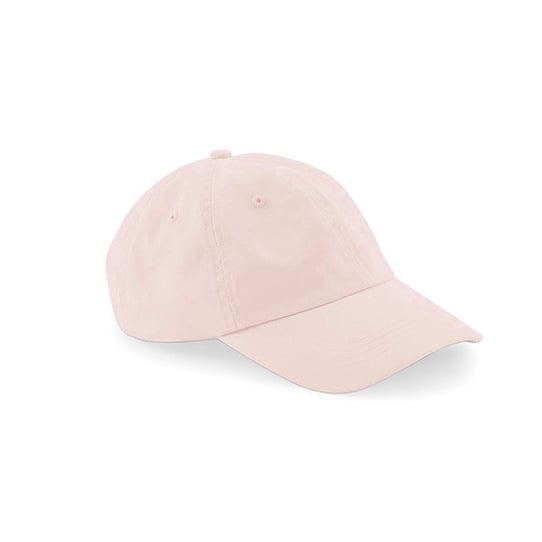 różowa czapka dad hat beechfield