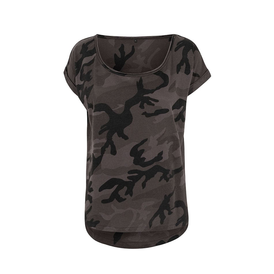 Dark Camo - Damska koszulka Camo Tee