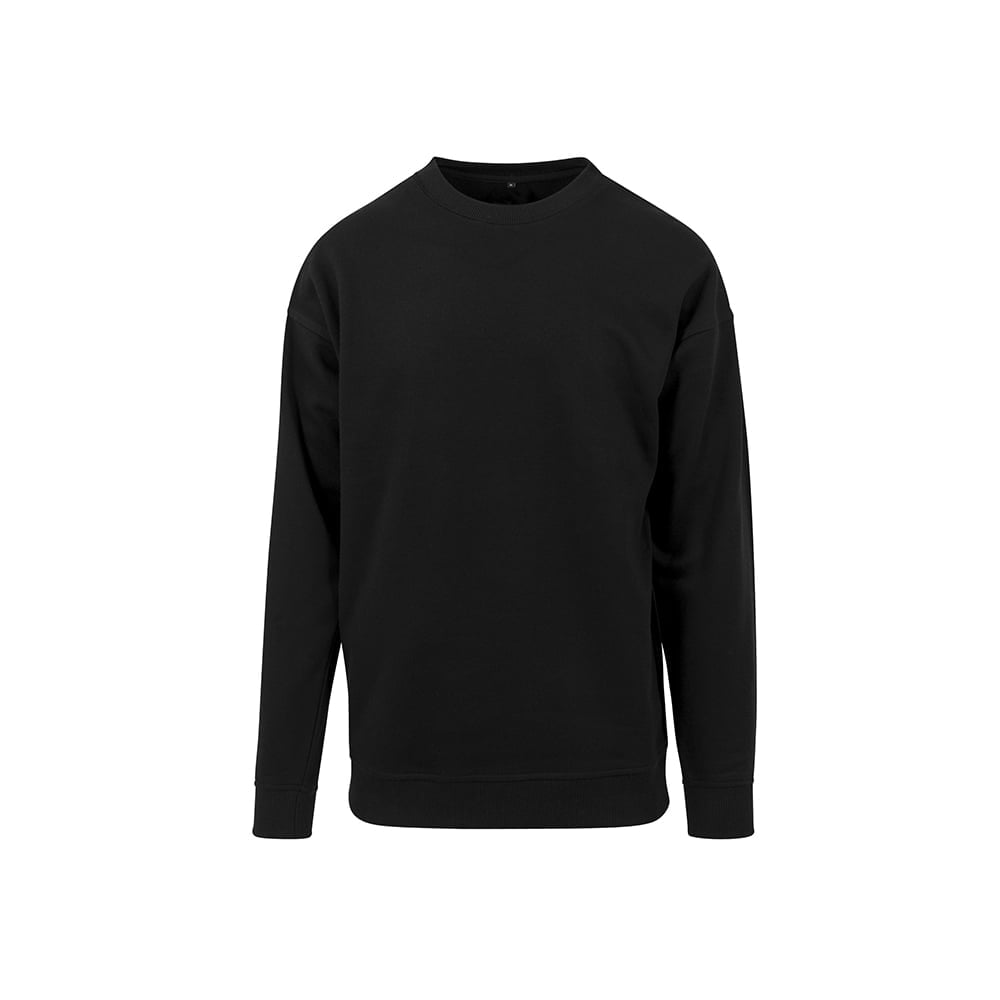 Black - Bluza Crewneck 075