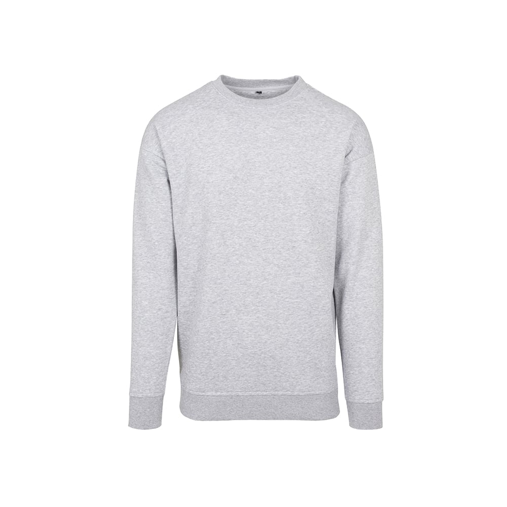 Heather Grey - Bluza Crewneck 075