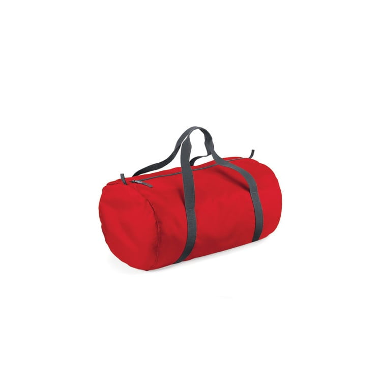 Classic Red - Packaway Barrel Bag