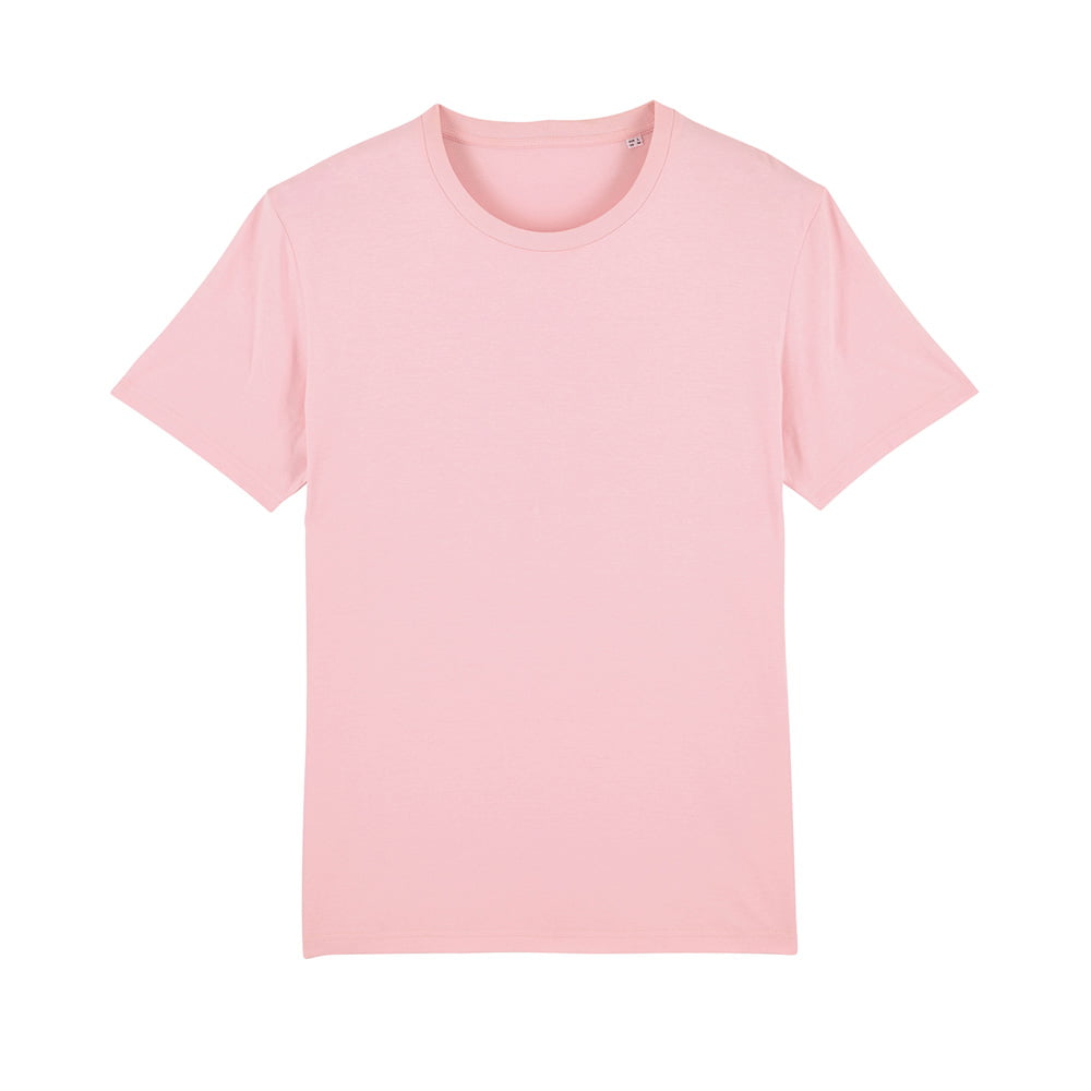 Jasnoróżowy t-shirt unisex z bawełny organicznej Creator Stanley Stella